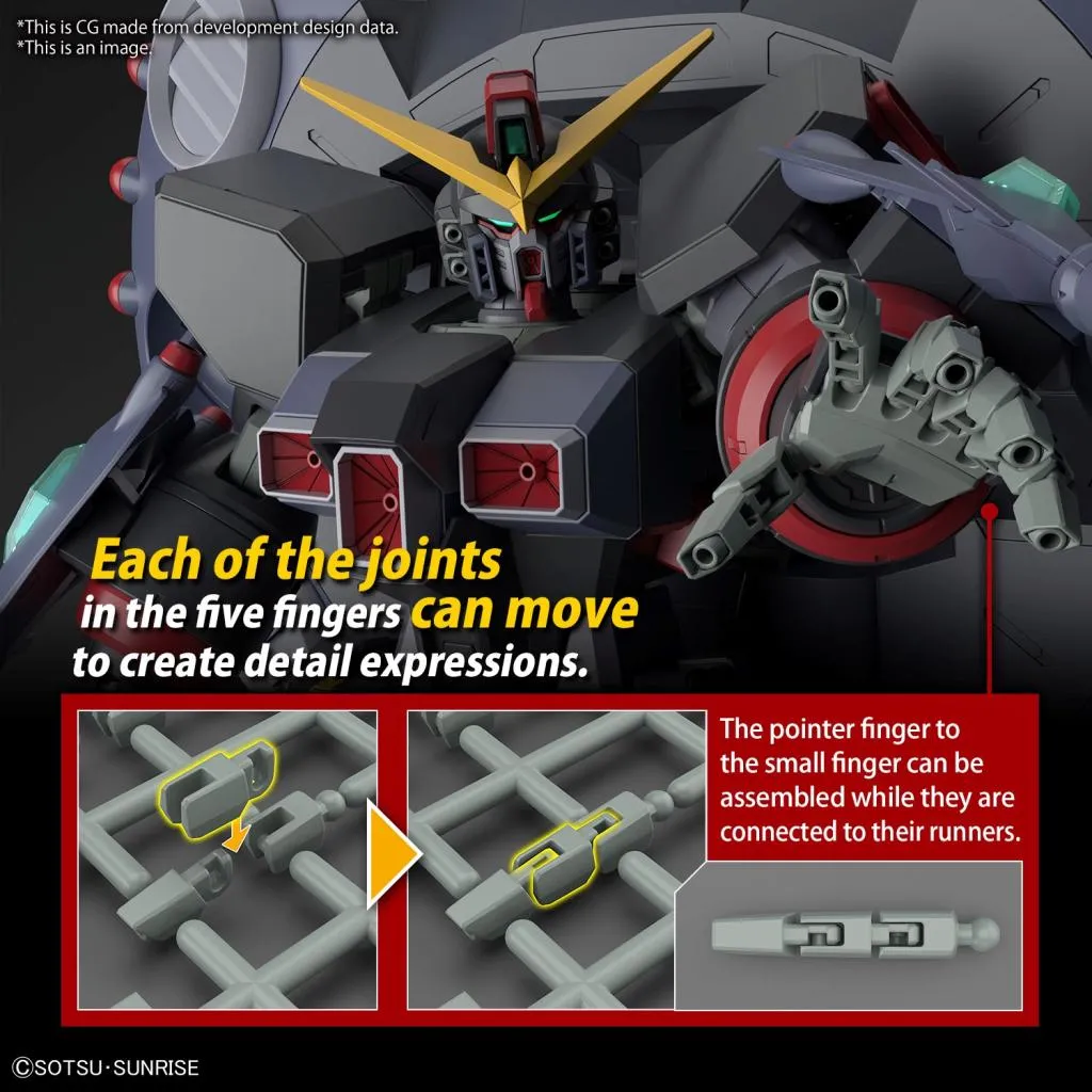 GUNDAM - HG 1/144 Destroy Gundam - Model Kit